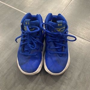 Youth Under Armour High Top Sneakers